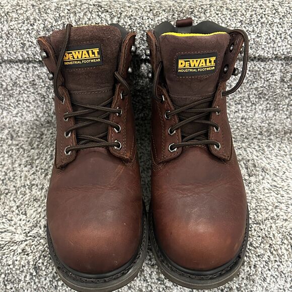 DEWALT Axle Waterproof 6" Work Boots, Soft Toe, Walnut Pitstop, Size 8 DXWP99003 - Picture 4 of 14